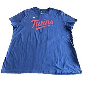 NWT Nike Minnesota Twins Short Sleeve Shirt Size Women's XXL